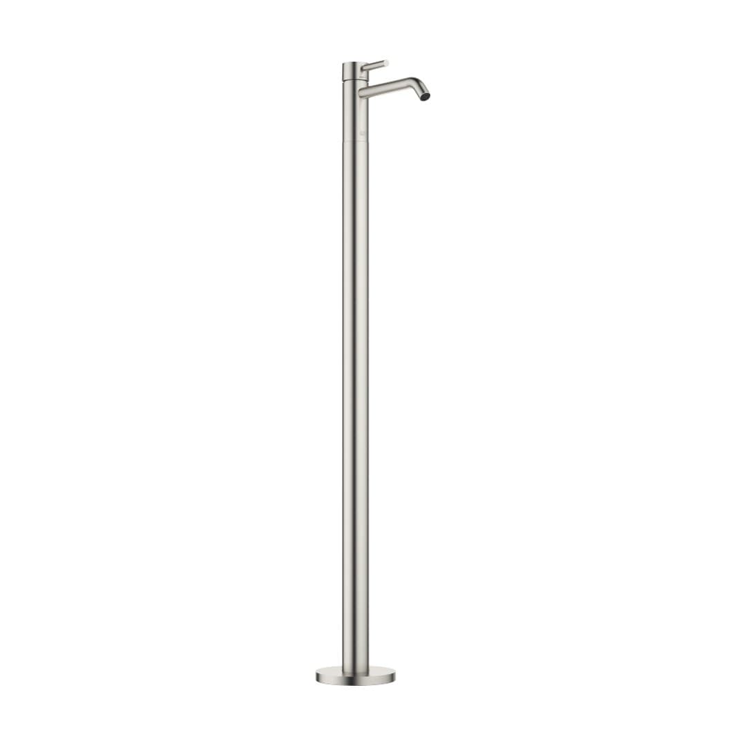 Dornbracht Meta – Μπαταρία Νιπτήρα Δαπέδου – Single-lever basin mixer with stand pipe without pop-up waste – Brushed Platinum (22584660-06)
