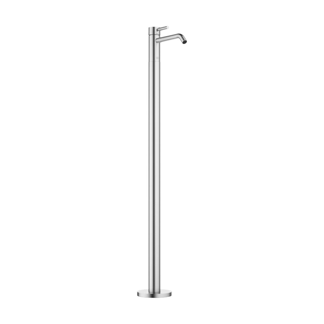Dornbracht Meta – Μπαταρία Νιπτήρα Δαπέδου – Single-lever basin mixer with stand pipe without pop-up waste – Brushed Chrome (22584660-93)