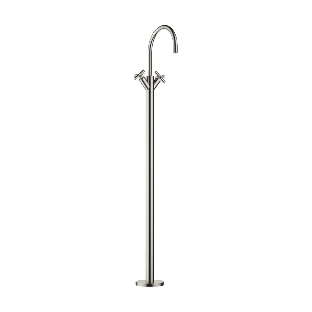 Dornbracht Tara – Μπαταρία Νιπτήρα Δαπέδου – Brushed Platinum (22585892-06)