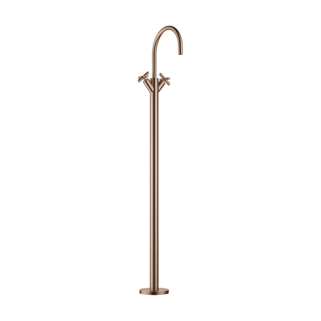 Dornbracht Tara – Μπαταρία Νιπτήρα Δαπέδου – Brushed Bronze (PVD) (22585892-42)