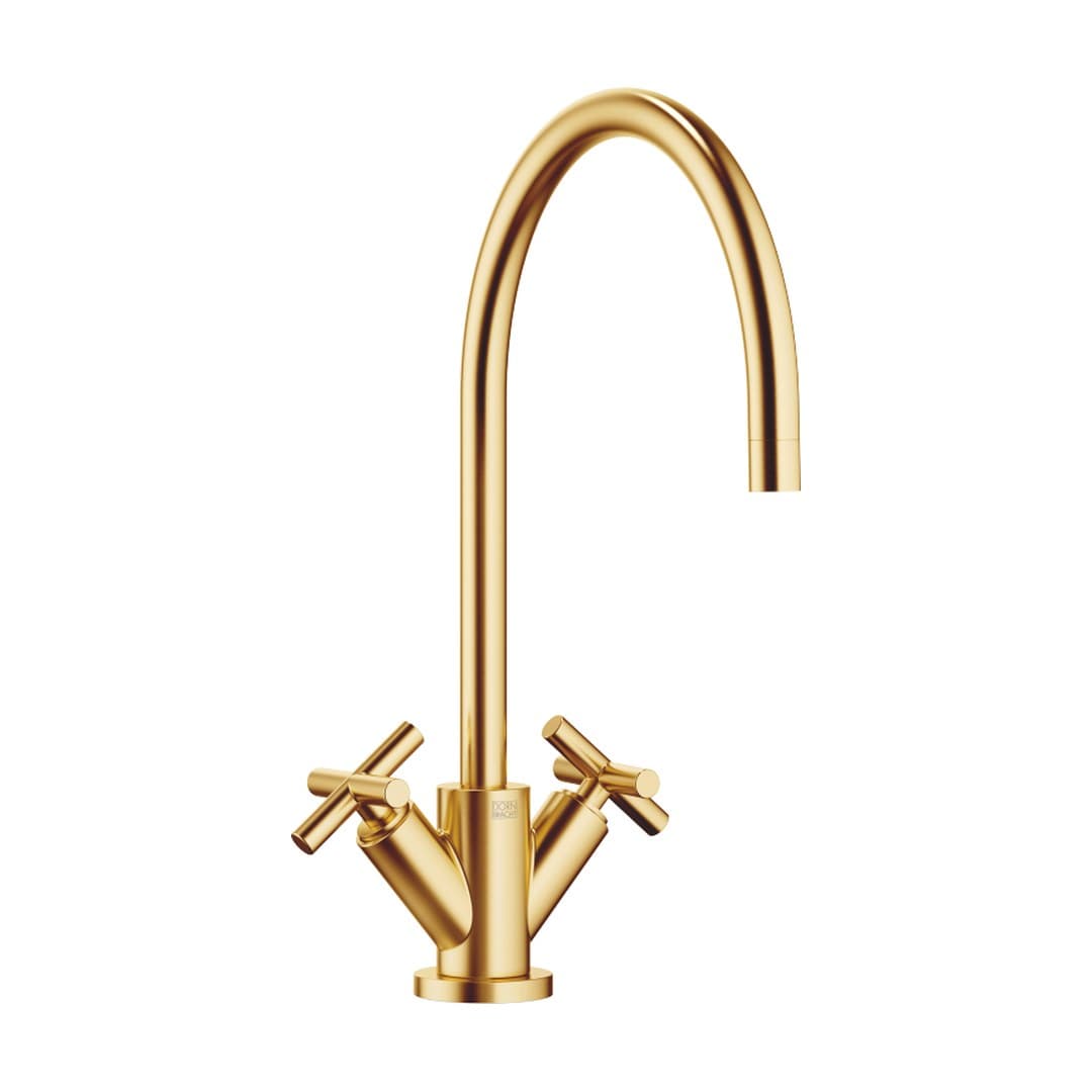 Dornbracht Tara – Μπαταρία Κουζίνας – Single-hole mixer – Brushed Durabrass (23kt Gold) (22815892-28)