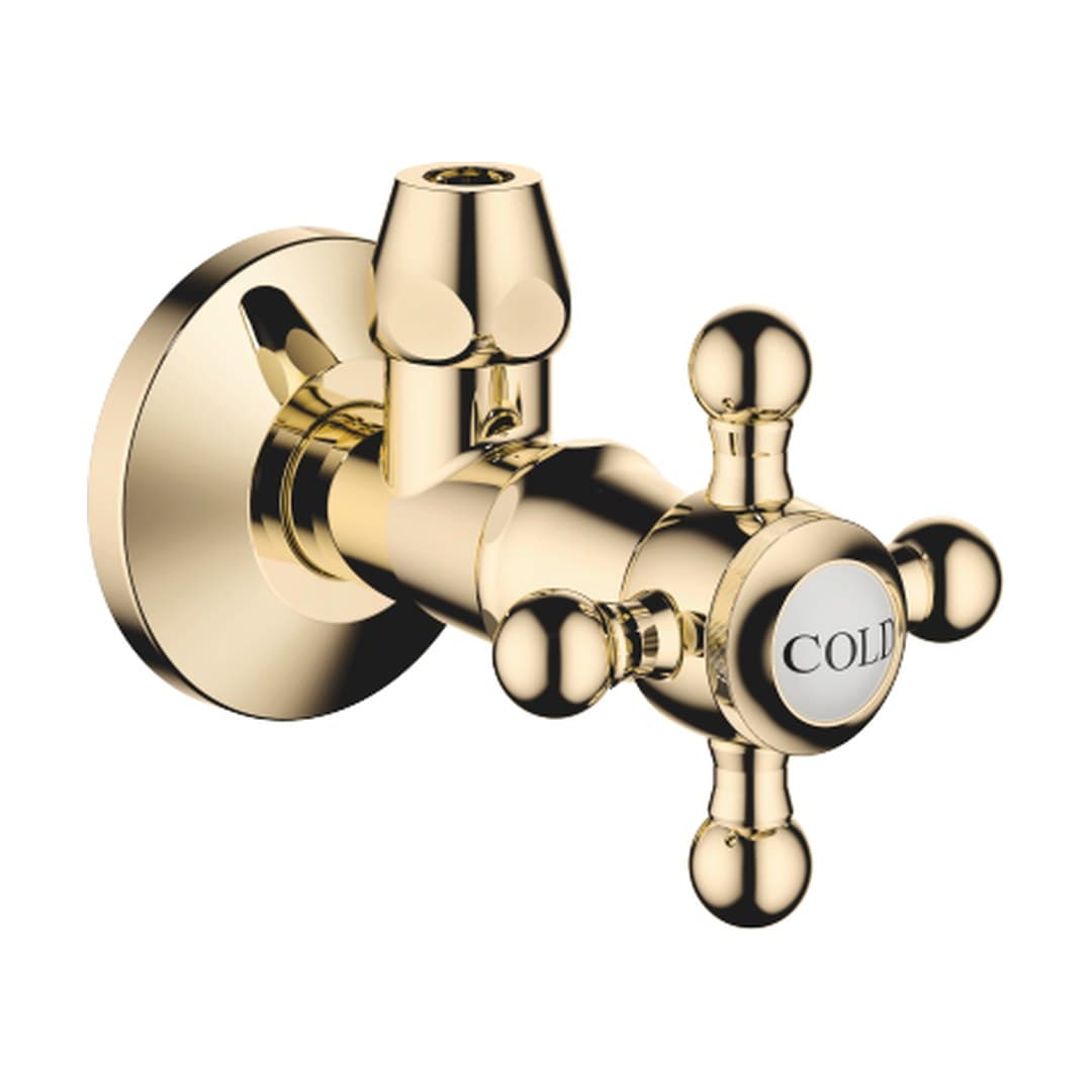 Dornbracht Madison – Γωνιακός Διακόπτης – Angle valve – Durabrass (23kt Gold) (22900360-09)