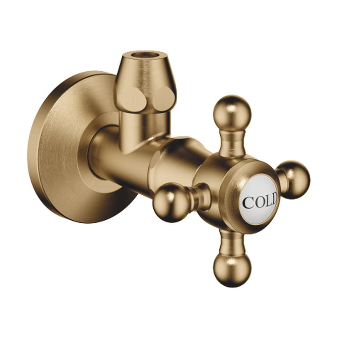 Dornbracht Madison – Γωνιακός Διακόπτης – Angle valve – Brushed Dark Brass (PVD) (22900360-39)