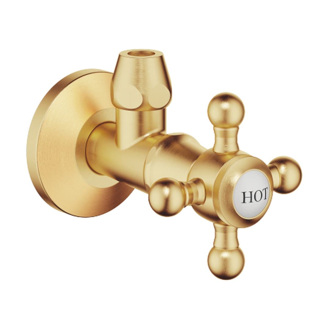 Dornbracht Madison – Γωνιακός Διακόπτης – Angle valve – Brushed Durabrass (23kt Gold) (22900361-28)