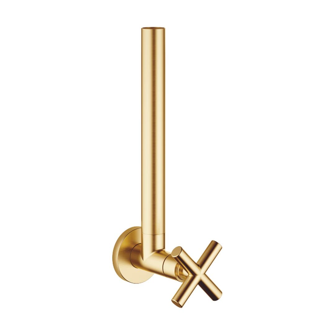 Dornbracht Tara – Γωνιακός Διακόπτης – Brushed Durabrass (23kt Gold) (22900892-28)