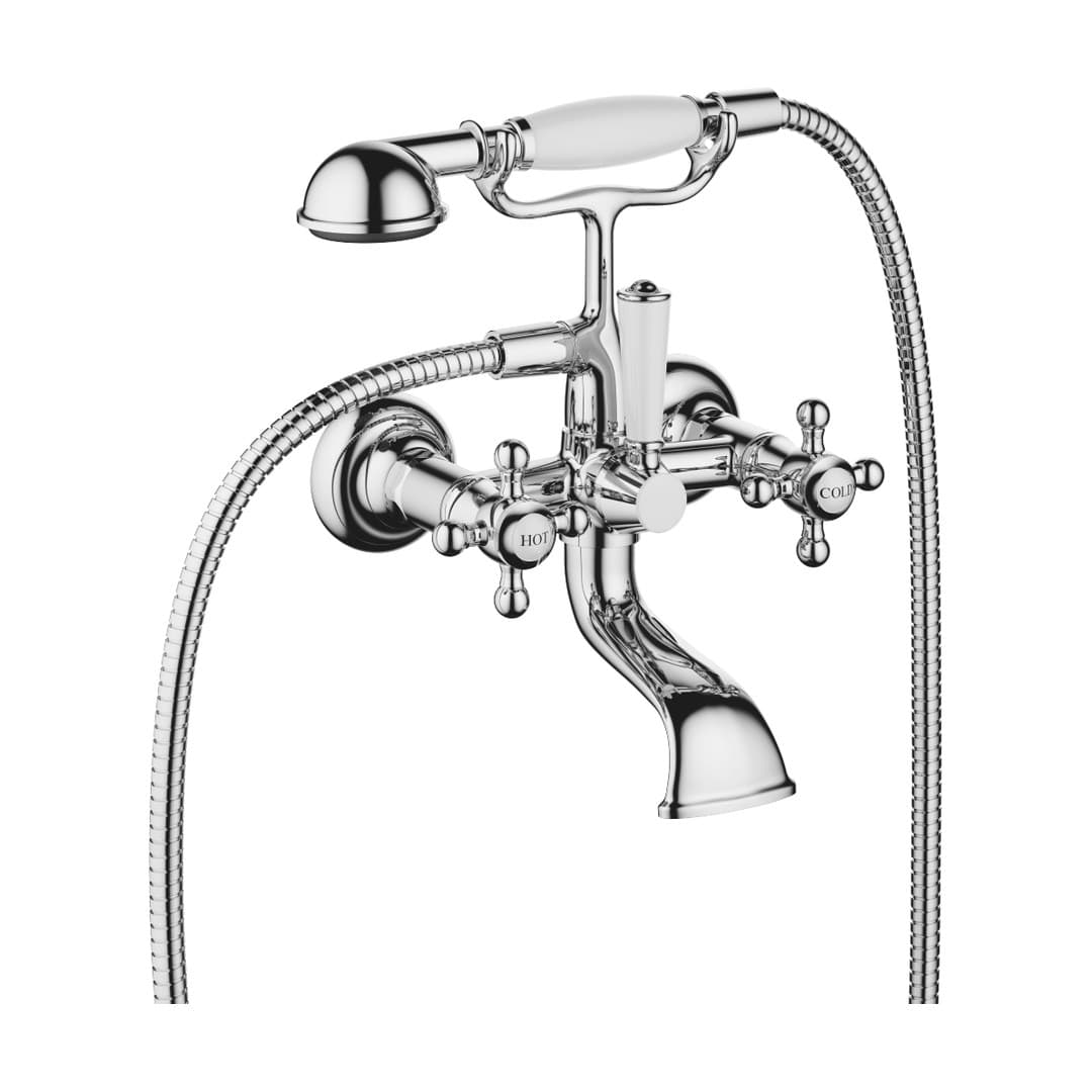 Dornbracht Madison – Μπαταρία Λουτρού Τοίχου – Chrome (25023360-00)