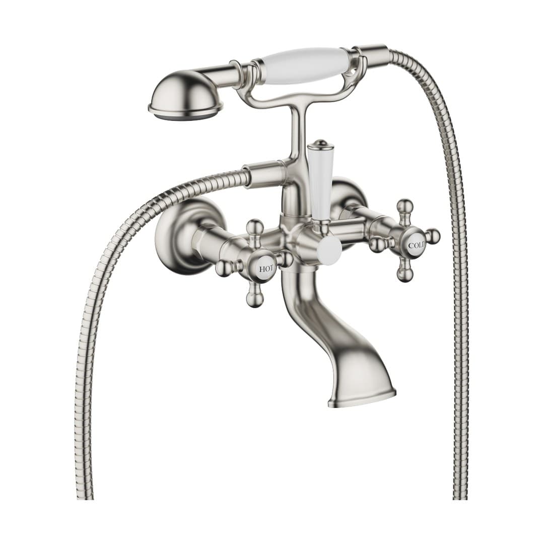 Dornbracht Madison – Μπαταρία Λουτρού Τοίχου – Brushed Platinum (25023360-06)
