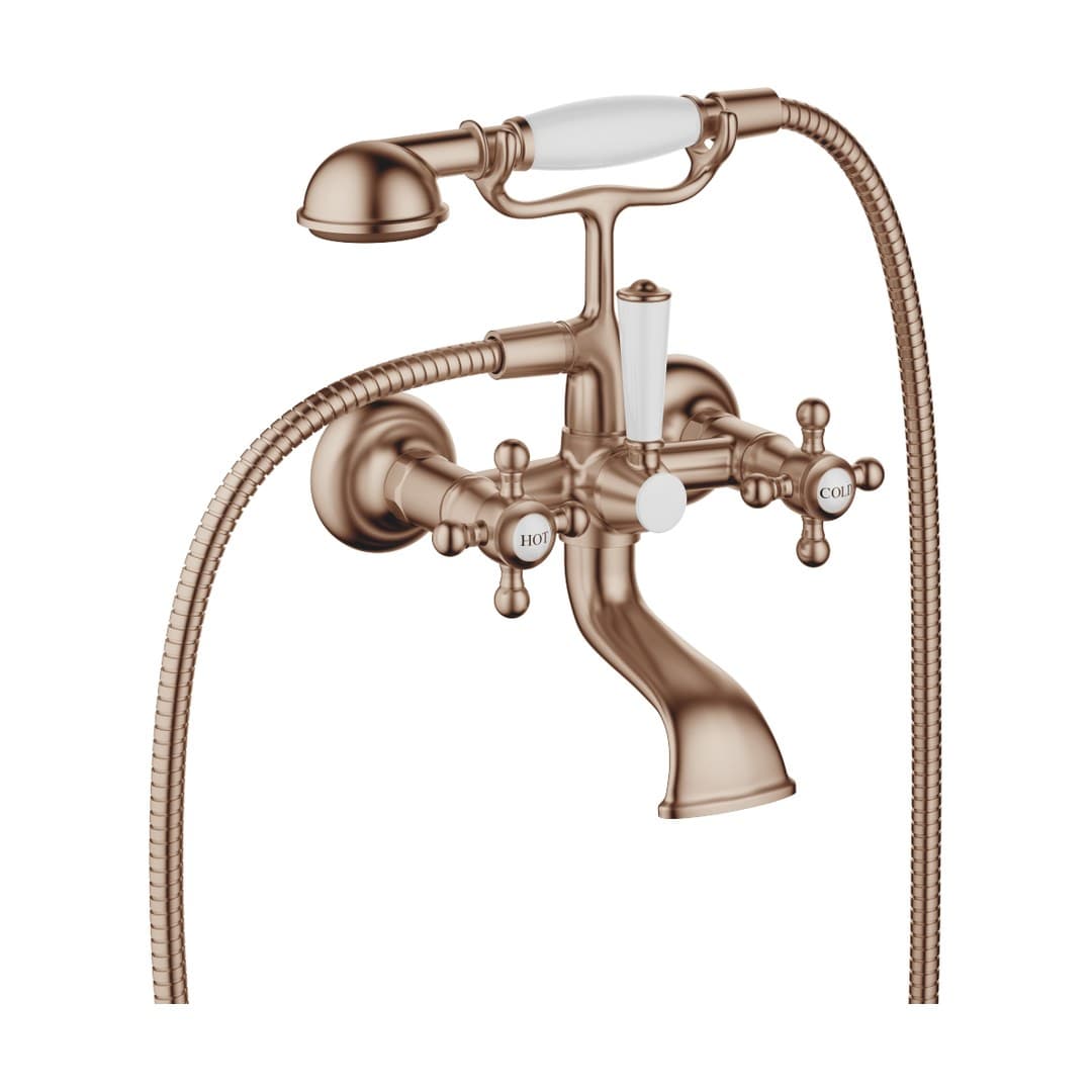 Dornbracht Madison – Μπαταρία Λουτρού Τοίχου – Brushed Bronze (PVD) (25023360-42)