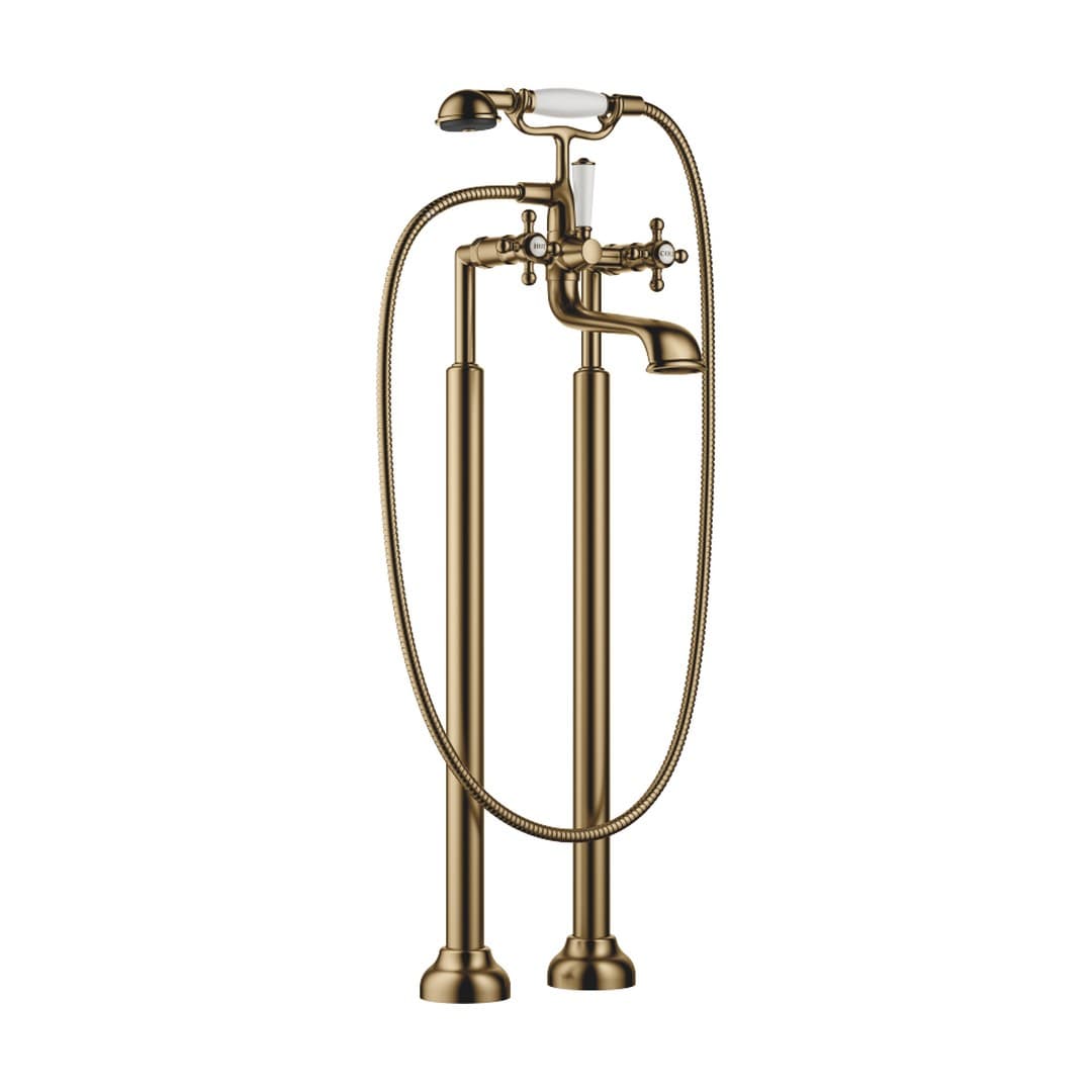 Dornbracht Madison – Μπαταρία Λουτρού Δαπέδου – Brushed Dark Brass (PVD) (25943360-39)