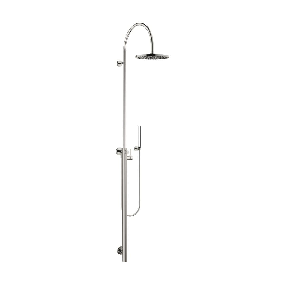 Dornbracht – Σύστημα Ντους – Shower system with single-lever shower mixer without hand shower FlowReduce – Platinum (26025661-08)