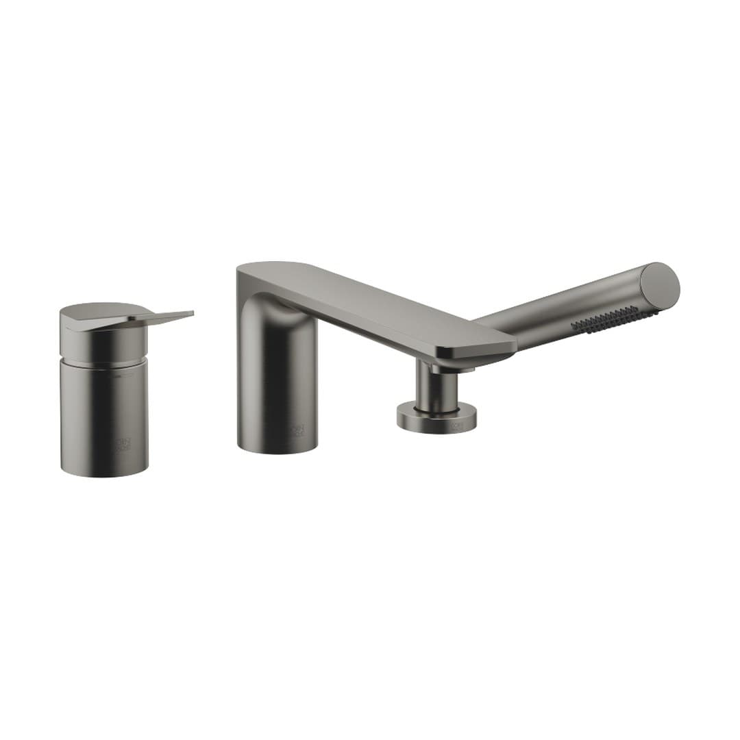 Dornbracht Lissé – Μπαταρία Λουτρού Πάγκου – Brushed Dark Platinum (27412845-99)