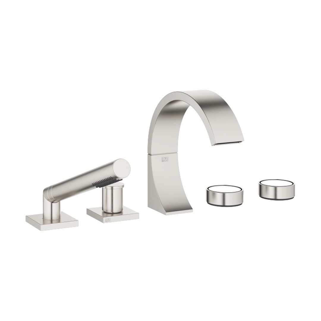 Dornbracht CYO – Μπαταρία Λουτρού Πάγκου – Five-hole bath mixer for bath rim or tile edge installation – Brushed Platinum (27523811-06)
