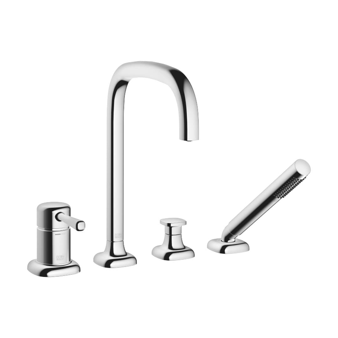 Dornbracht COYA – Μπαταρία Λουτρού Πάγκου – Bath shower set for bath rim or tile edge installation – Chrome (27632404-00)