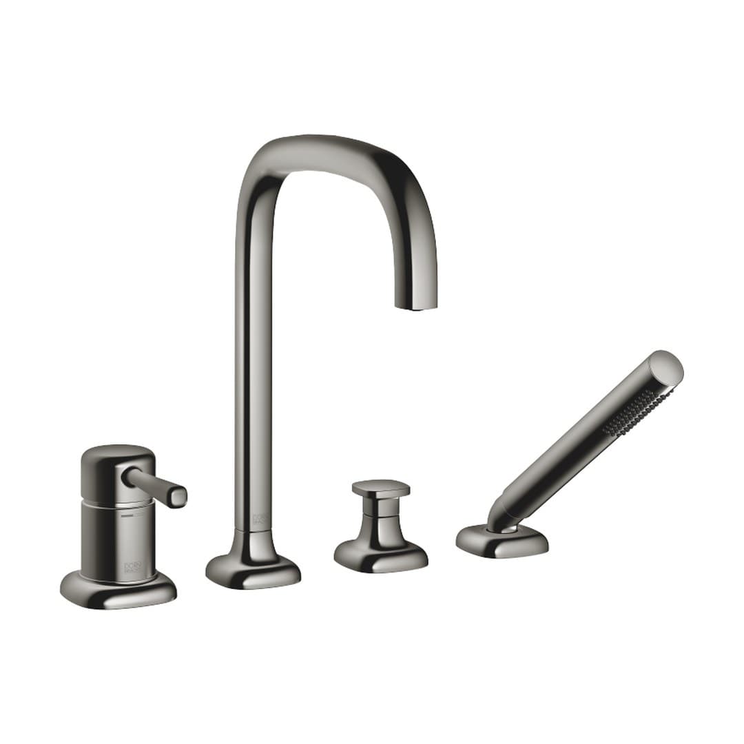Dornbracht COYA – Μπαταρία Λουτρού Πάγκου – Bath shower set for bath rim or tile edge installation – Dark Chrome (27632404-19)