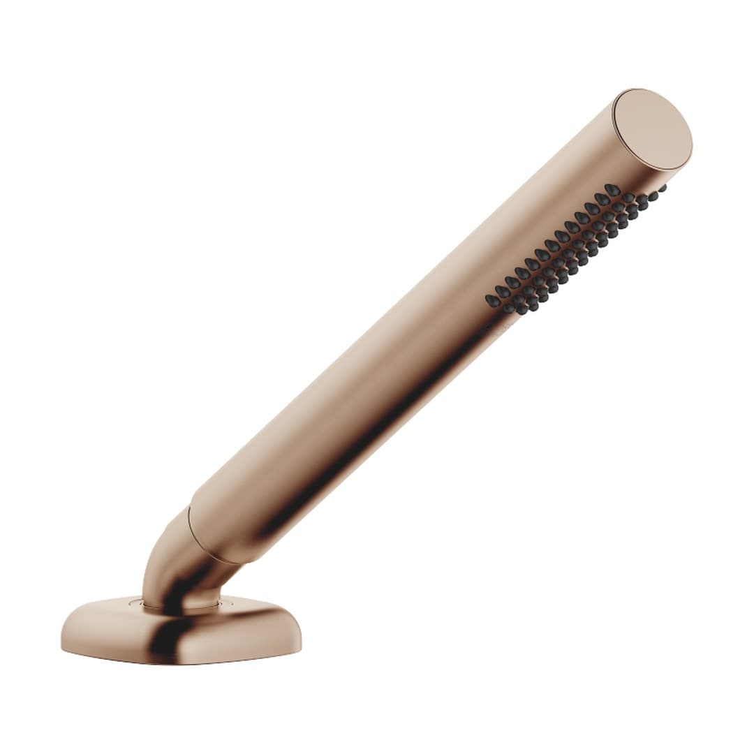 Dornbracht COYA – Μπαταρία Λουτρού Πάγκου – Hand shower set for bath rim or tile edge installation – Brushed Bronze (PVD) (27702404-42)