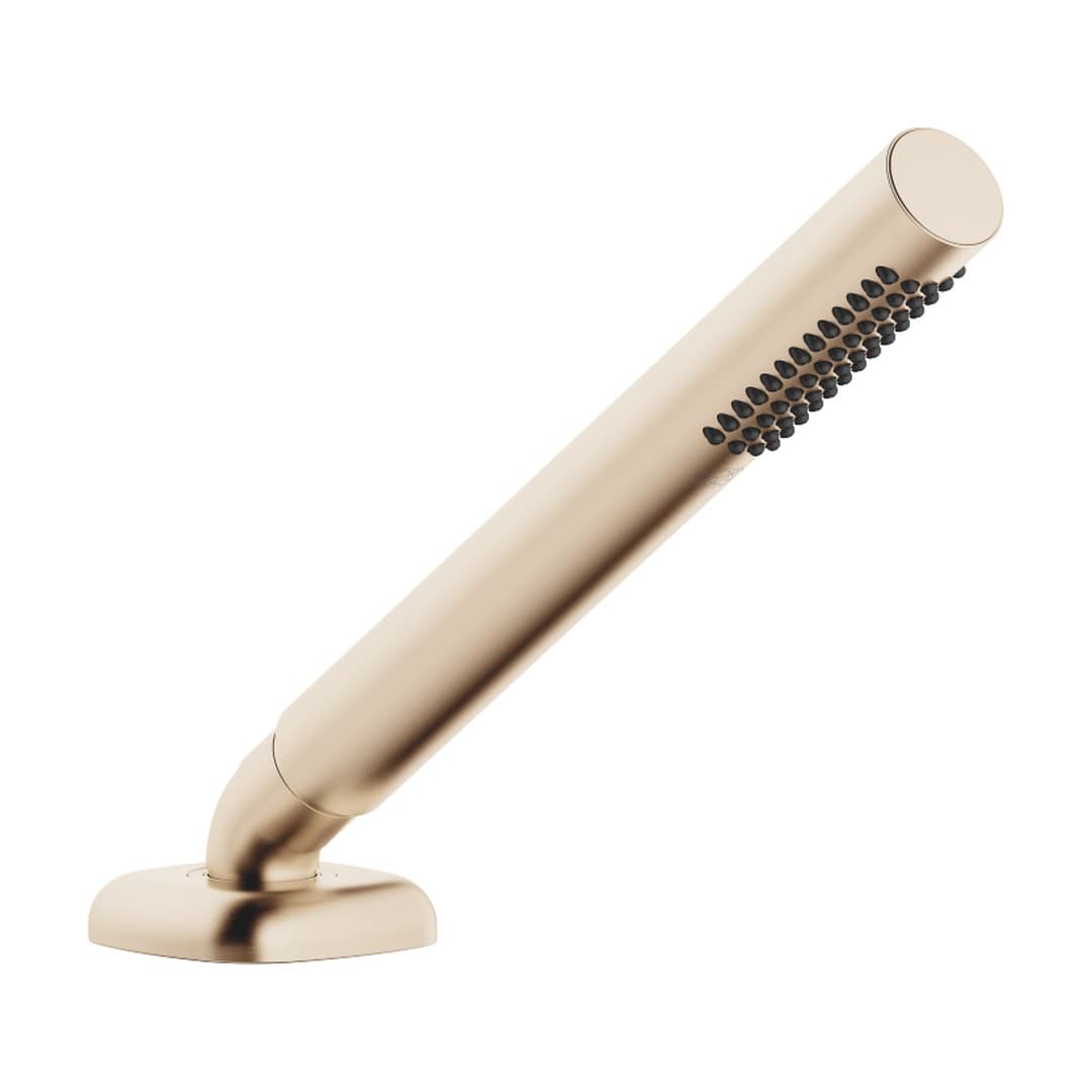 Dornbracht COYA – Μπαταρία Λουτρού Πάγκου – Hand shower set for bath rim or tile edge installation – Brushed Champagne (22kt Gold) (27702404-46)