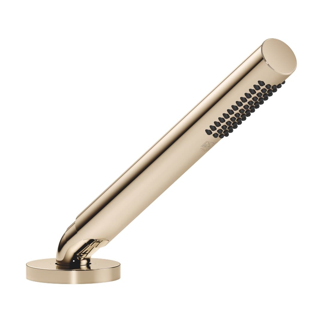 Dornbracht Meta – Μπαταρία Λουτρού Πάγκου – Hand shower set for bath rim or tile edge installation – Light Gold (PVD) (27702660-26)