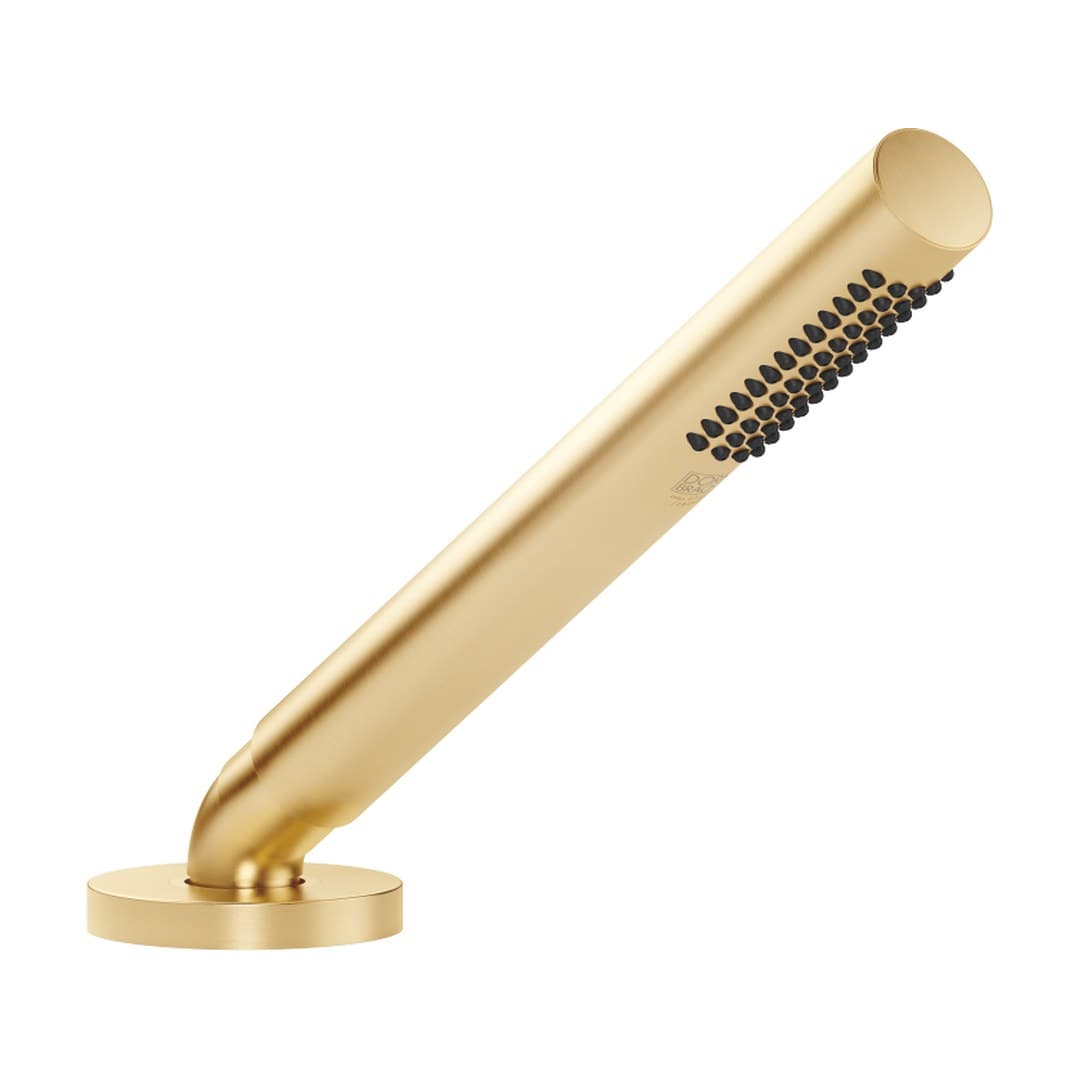 Dornbracht Meta – Μπαταρία Λουτρού Πάγκου – Hand shower set for bath rim or tile edge installation – Brushed Gold (PVD) (27702660-37)