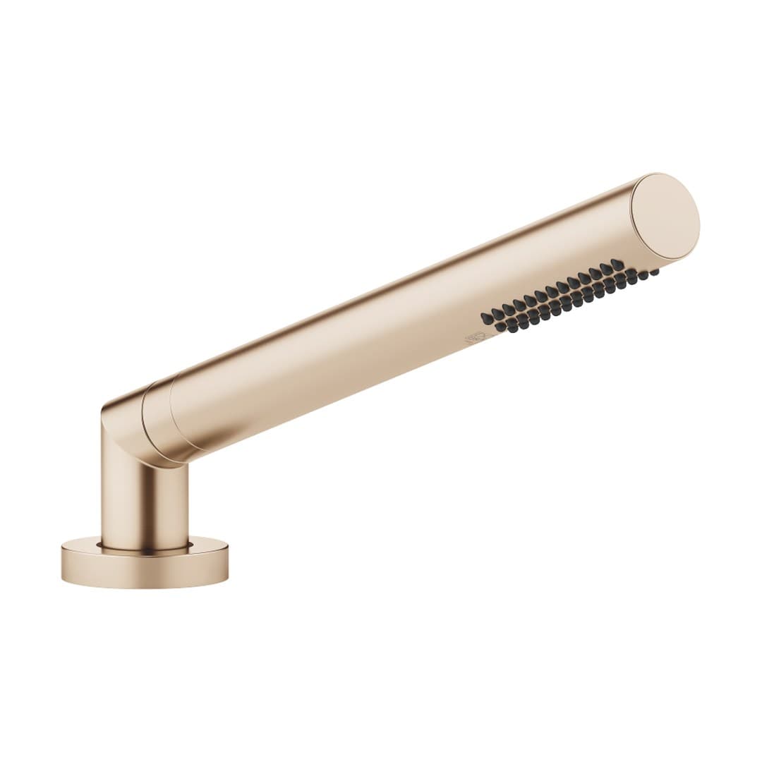 Dornbracht – Μπαταρία Λουτρού Πάγκου – Hand shower set for bath rim or tile edge installation – Brushed Champagne (22kt Gold) (27702979-46)