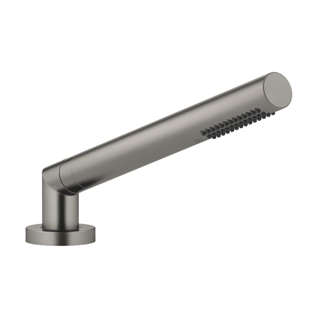 Dornbracht – Μπαταρία Λουτρού Πάγκου – Hand shower set for bath rim or tile edge installation – Brushed Dark Platinum (27702979-99)