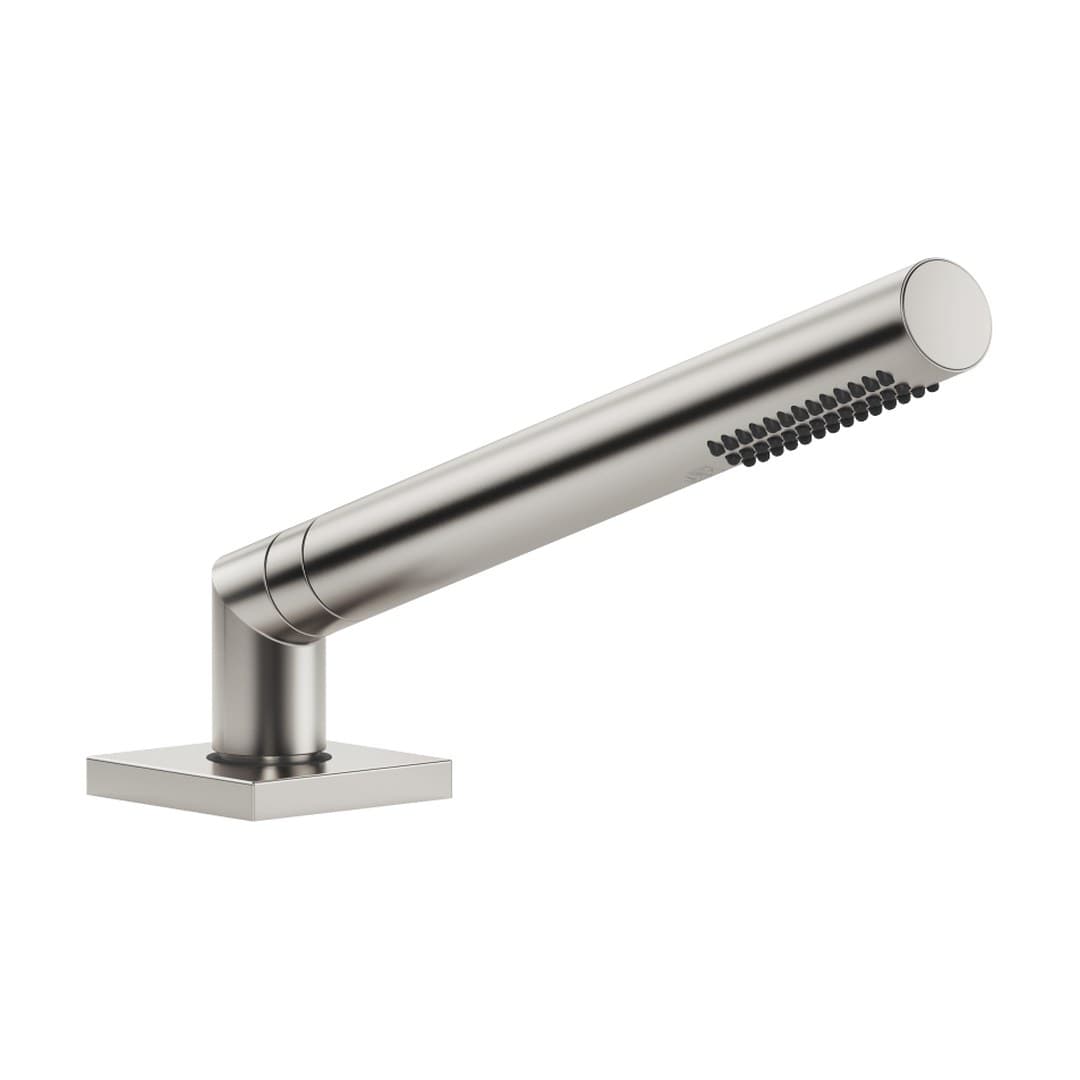 Dornbracht – Μπαταρία Λουτρού Πάγκου – Hand shower set for bath rim or tile edge installation – Brushed Platinum (27702980-06)