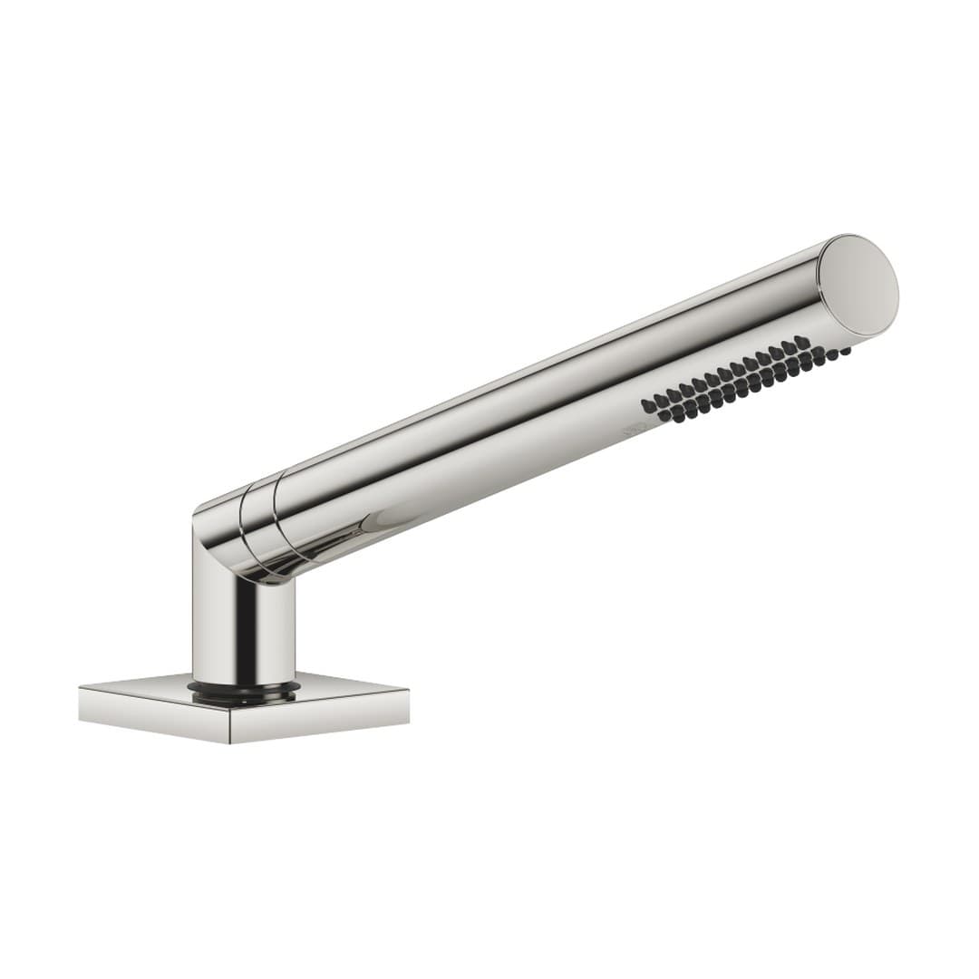 Dornbracht – Μπαταρία Λουτρού Πάγκου – Hand shower set for bath rim or tile edge installation – Platinum (27702980-08)
