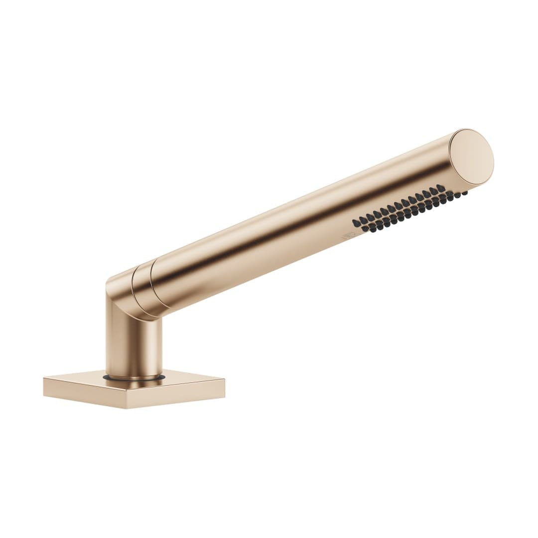 Dornbracht – Μπαταρία Λουτρού Πάγκου – Hand shower set for bath rim or tile edge installation – Brushed Champagne (22kt Gold) (27702980-46)