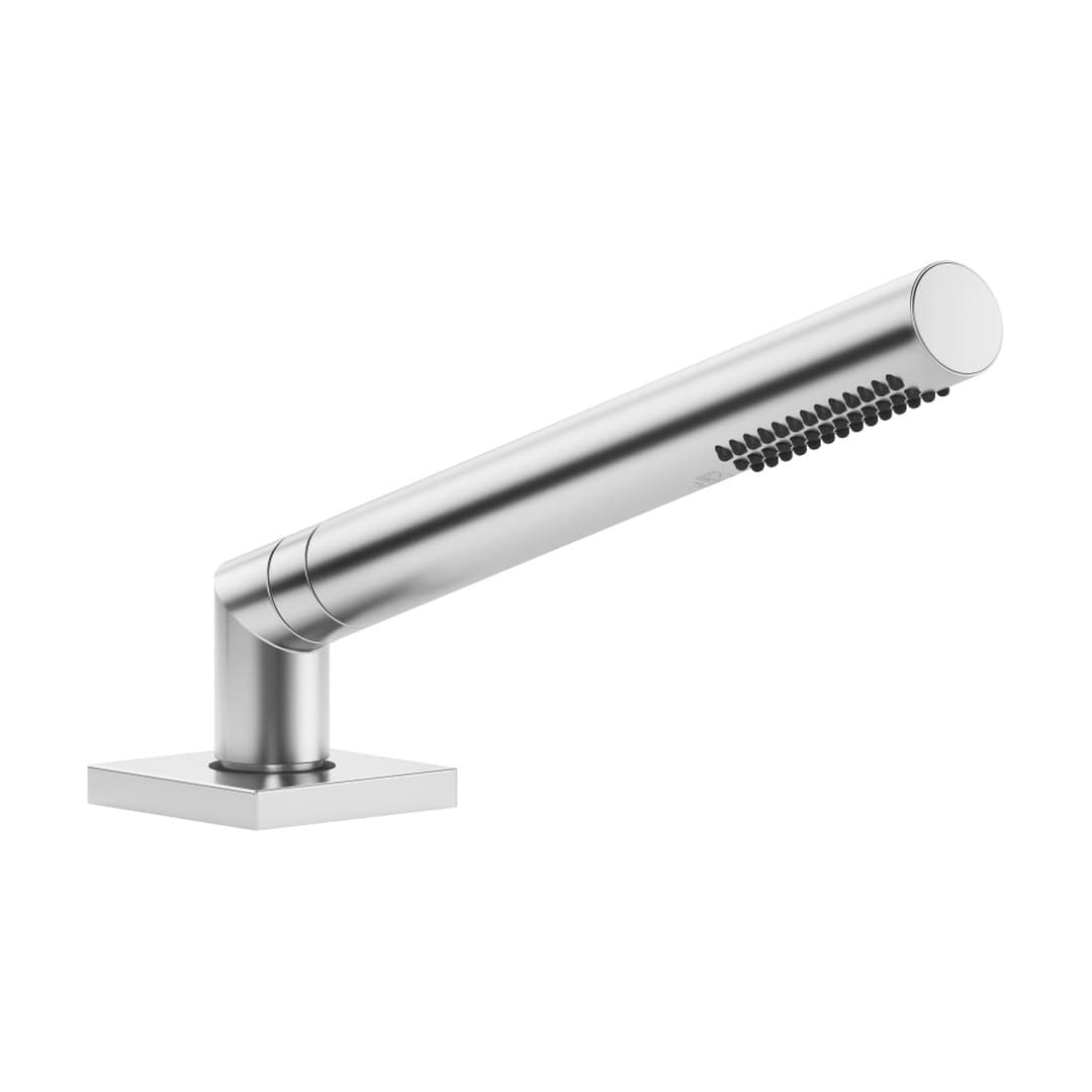 Dornbracht – Μπαταρία Λουτρού Πάγκου – Hand shower set for bath rim or tile edge installation – Brushed Chrome (27702980-93)