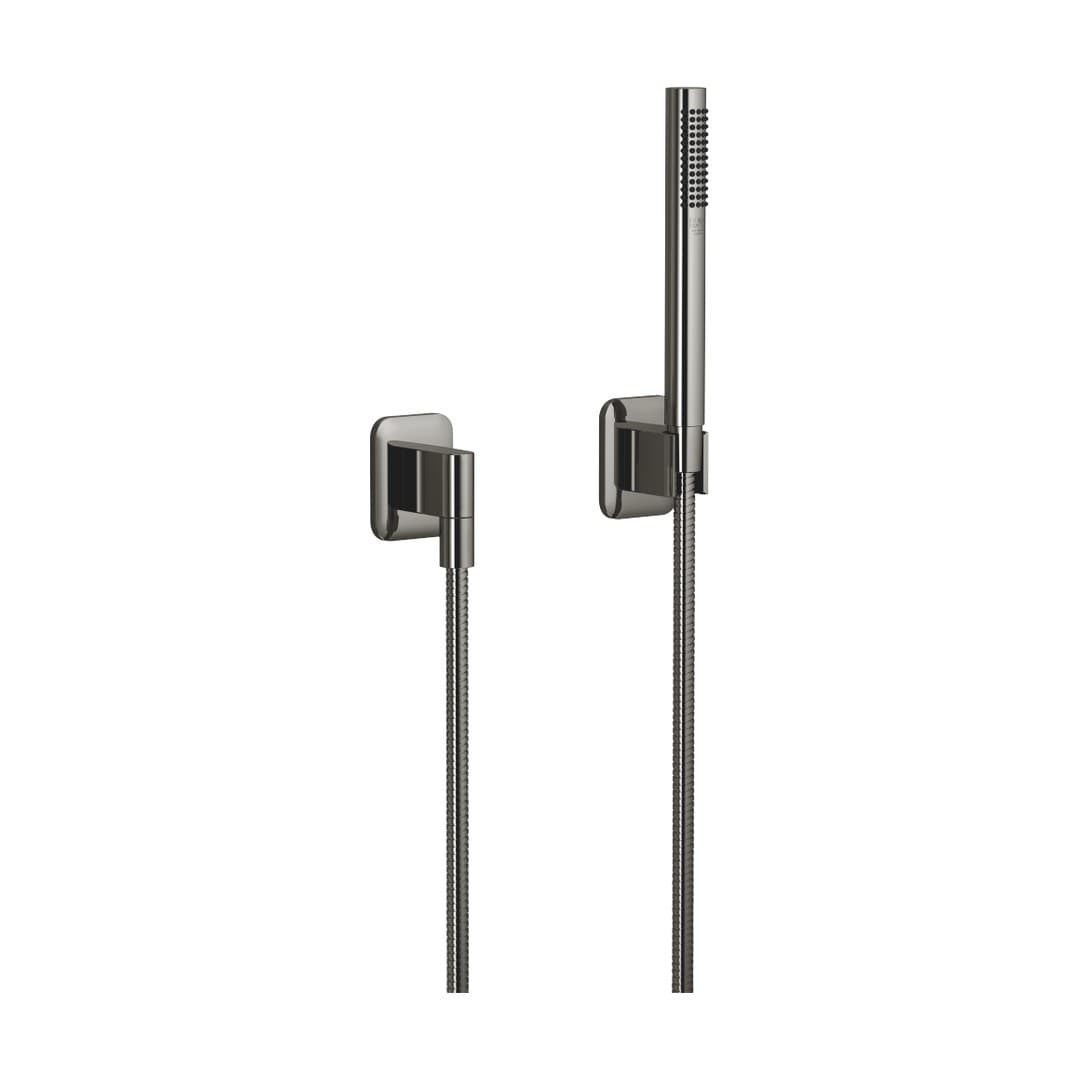 Dornbracht Lissé – Σετ Ντους – Hand shower set with individual rosettes – Dark Chrome (27802845-19)