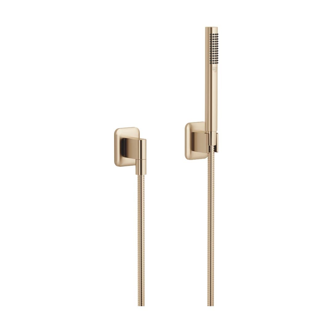Dornbracht Lissé – Σετ Ντους – Hand shower set with individual rosettes – Brushed Light Gold (PVD) (27802845-27)