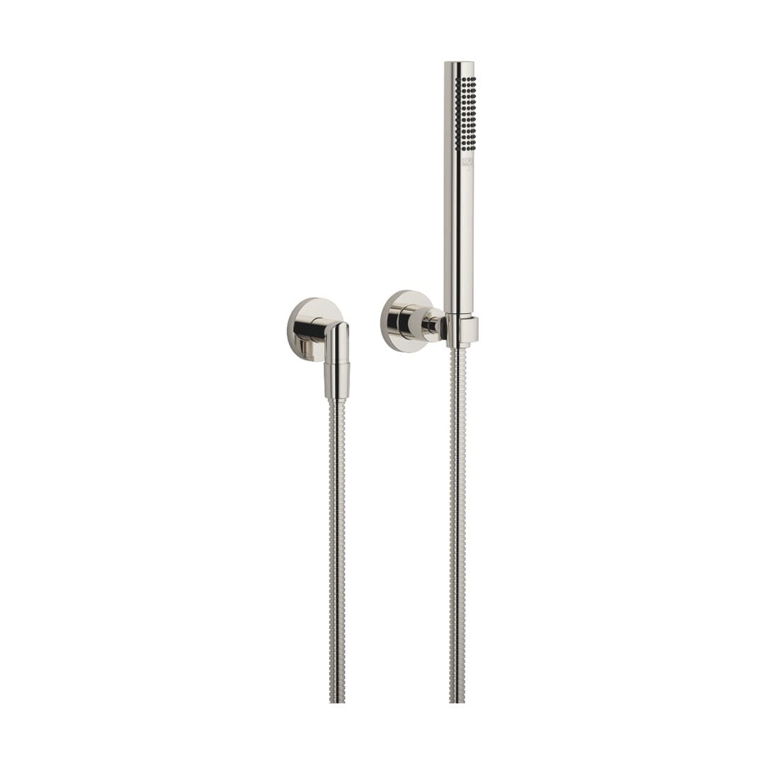 Dornbracht Tara – Σετ Ντους – Hand shower set with individual rosettes – Platinum (27802892-08)