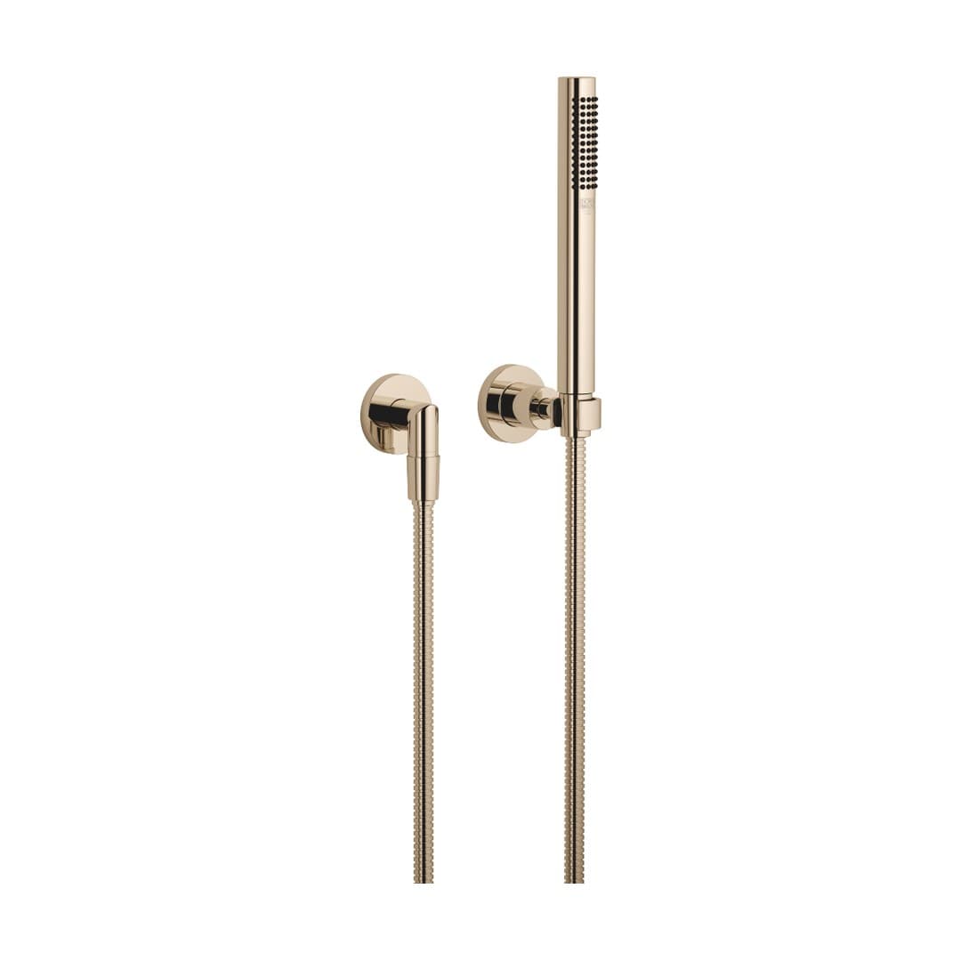 Dornbracht Tara – Σετ Ντους – Hand shower set with individual rosettes – Champagne (22kt Gold) (27802892-47)