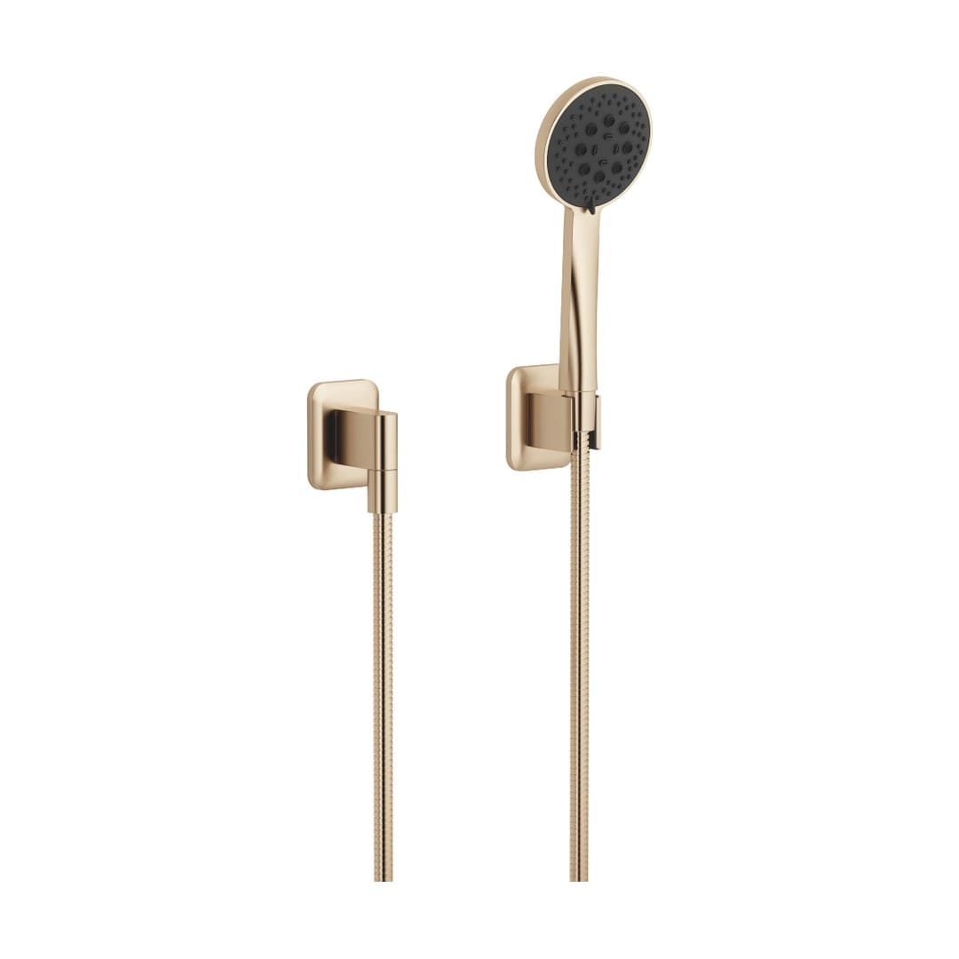 Dornbracht Lissé – Σετ Ντους – Hand shower set with individual rosettes – Brushed Light Gold (PVD) (27803845-27)