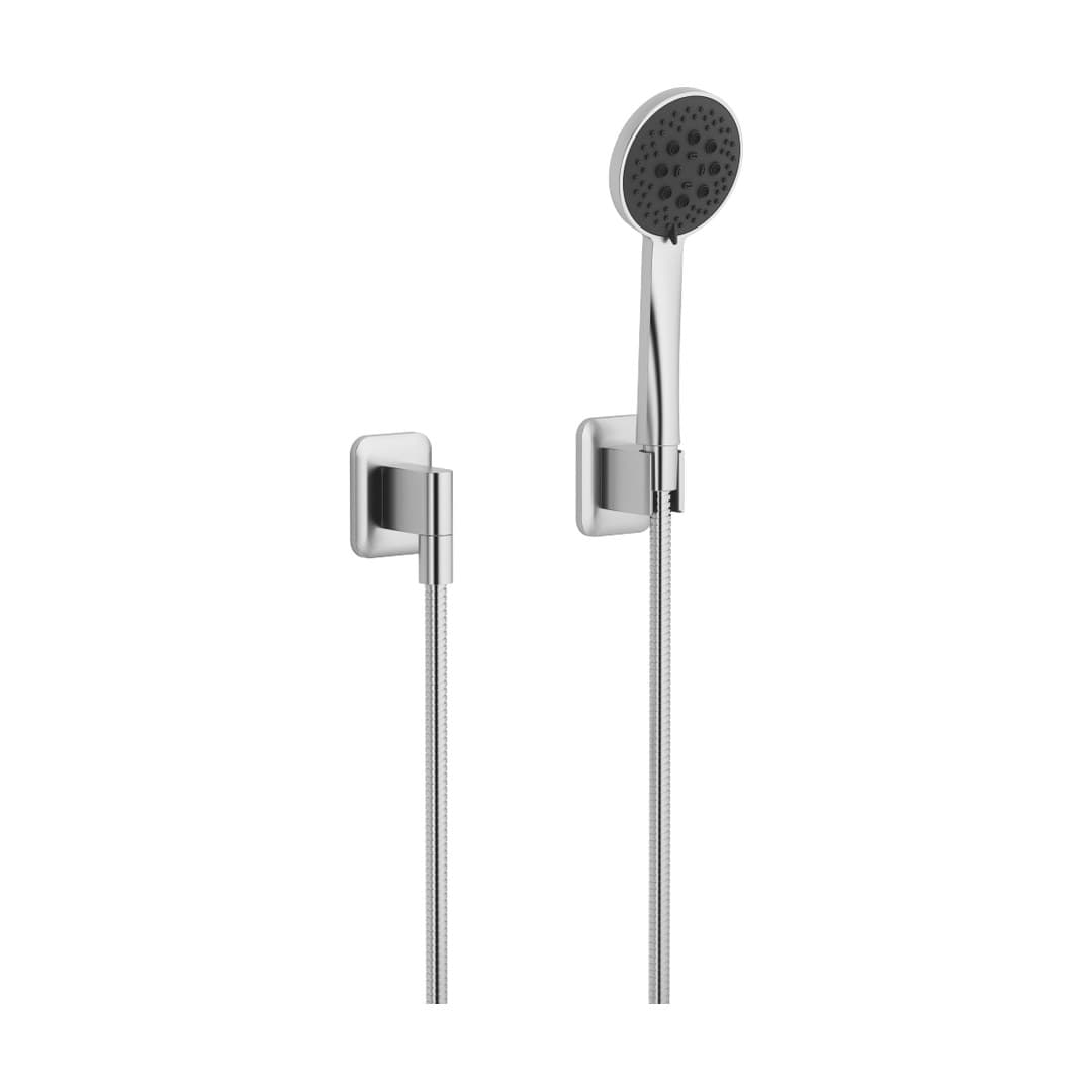 Dornbracht Lissé – Σετ Ντους – Hand shower set with individual rosettes – Brushed Chrome (27803845-93)