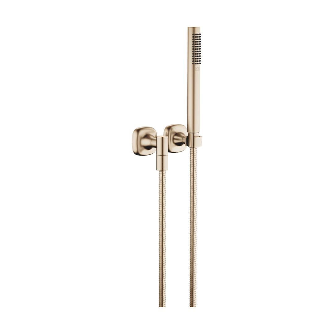 Dornbracht COYA – Σετ Ντους – Hand shower set with individual rosettes – Brushed Champagne (22kt Gold) (27808404-46)