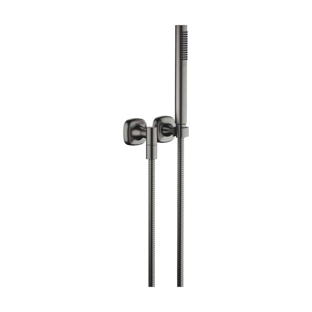 Dornbracht COYA – Σετ Ντους – Hand shower set with individual rosettes – Brushed Dark Platinum (27808404-99)