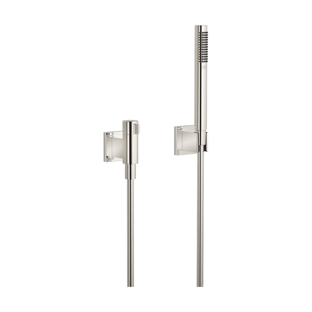 Dornbracht – Σετ Ντους – Hand shower set with individual rosettes with volume control – Platinum (27809985-08)