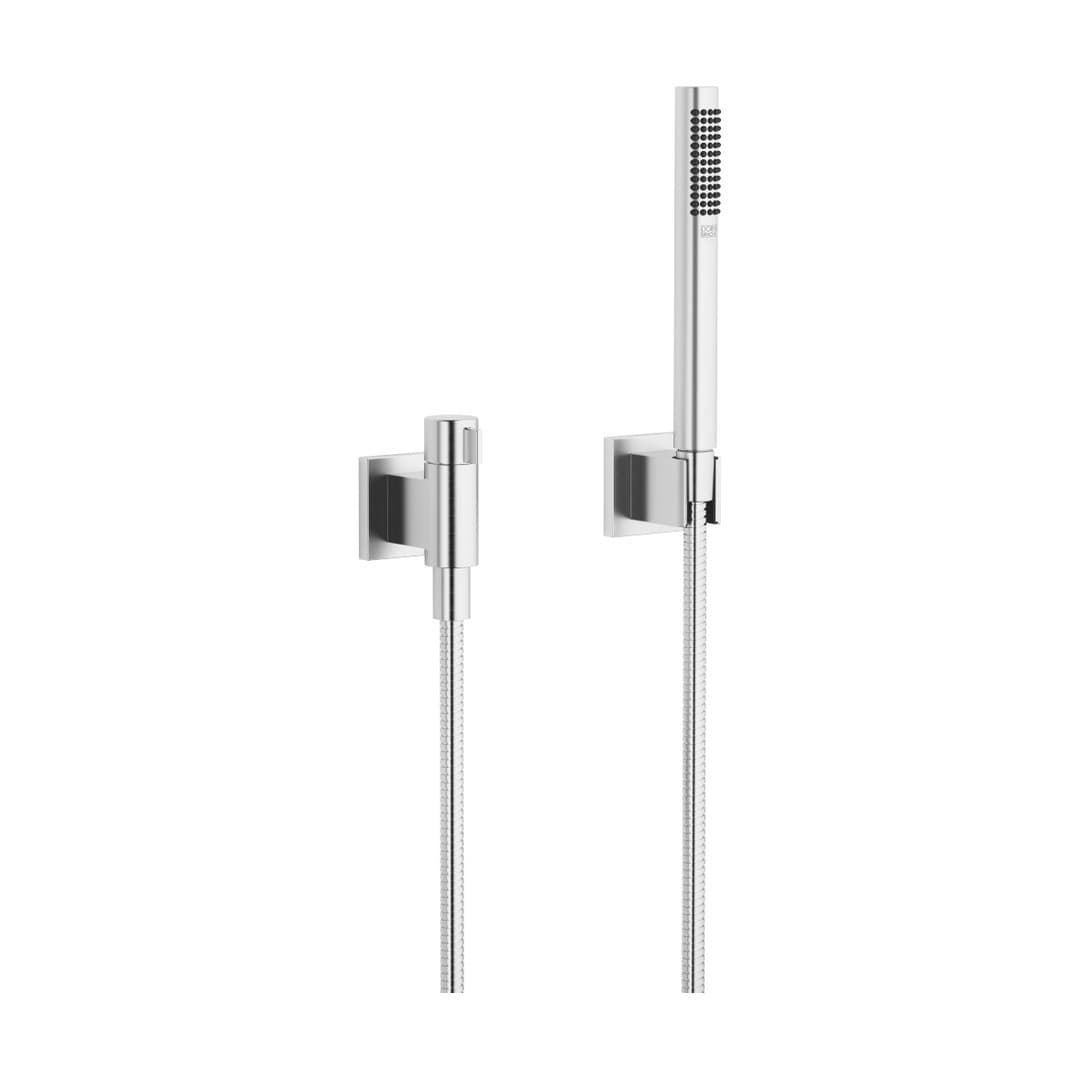 Dornbracht – Σετ Ντους – Hand shower set with individual rosettes with volume control – Brushed Chrome (27809985-93)
