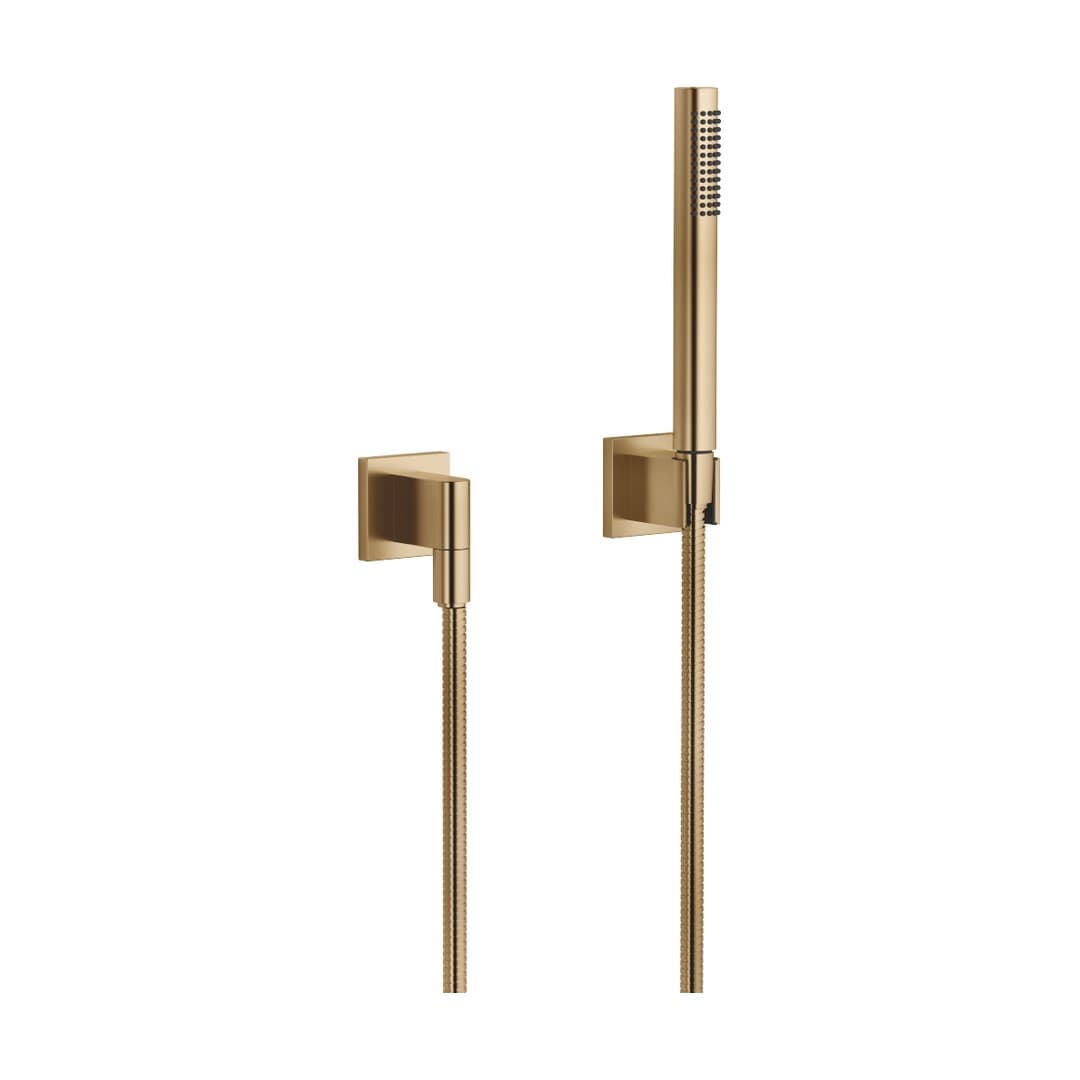 Dornbracht – Σετ Ντους – Hand shower set with individual rosettes – Brushed Dark Brass (PVD) (27811980-39)