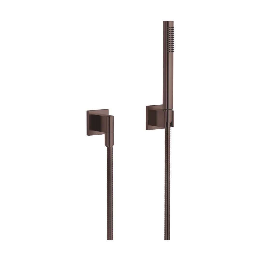 Dornbracht – Σετ Ντους – Hand shower set with individual rosettes – Brushed Dark Bronze (PVD) (27811980-43)