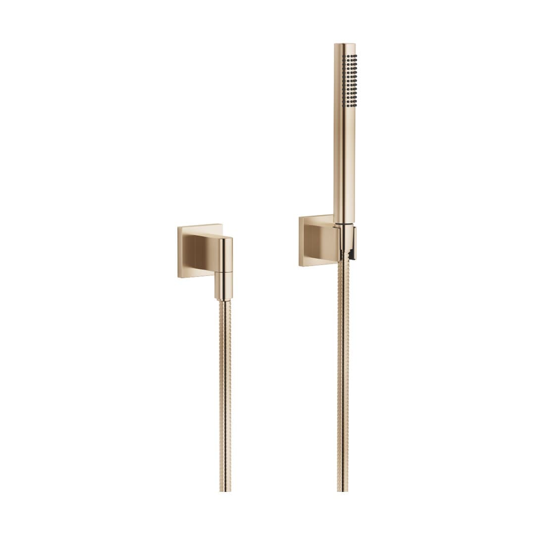 Dornbracht – Σετ Ντους – Hand shower set with individual rosettes – Brushed Champagne (22kt Gold) (27811980-46)