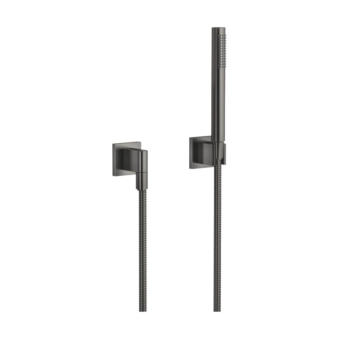 Dornbracht – Σετ Ντους – Hand shower set with individual rosettes – Brushed Dark Platinum (27811980-99)