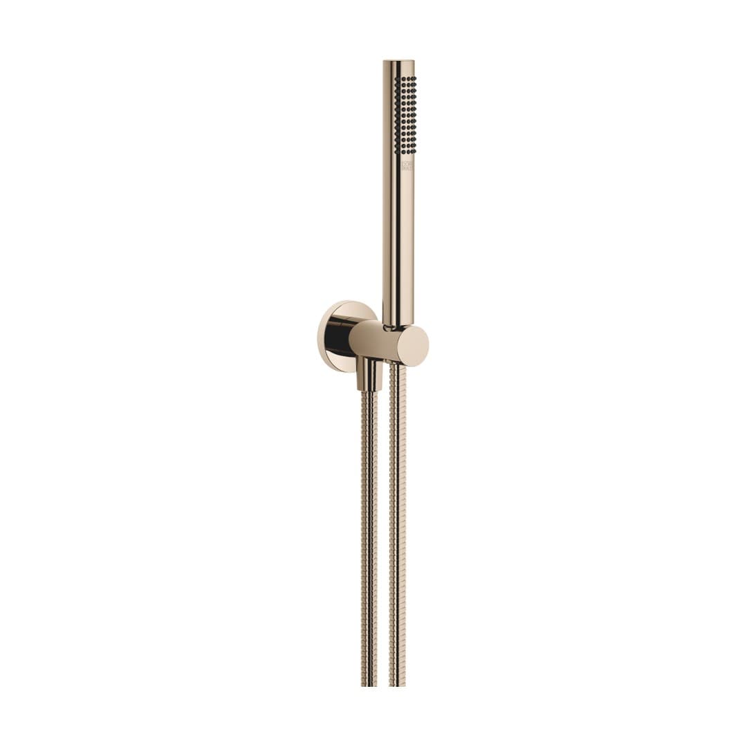Dornbracht – Σετ Ντους – Hand shower set with integrated shower holder – Light Gold (PVD) (27812660-26)