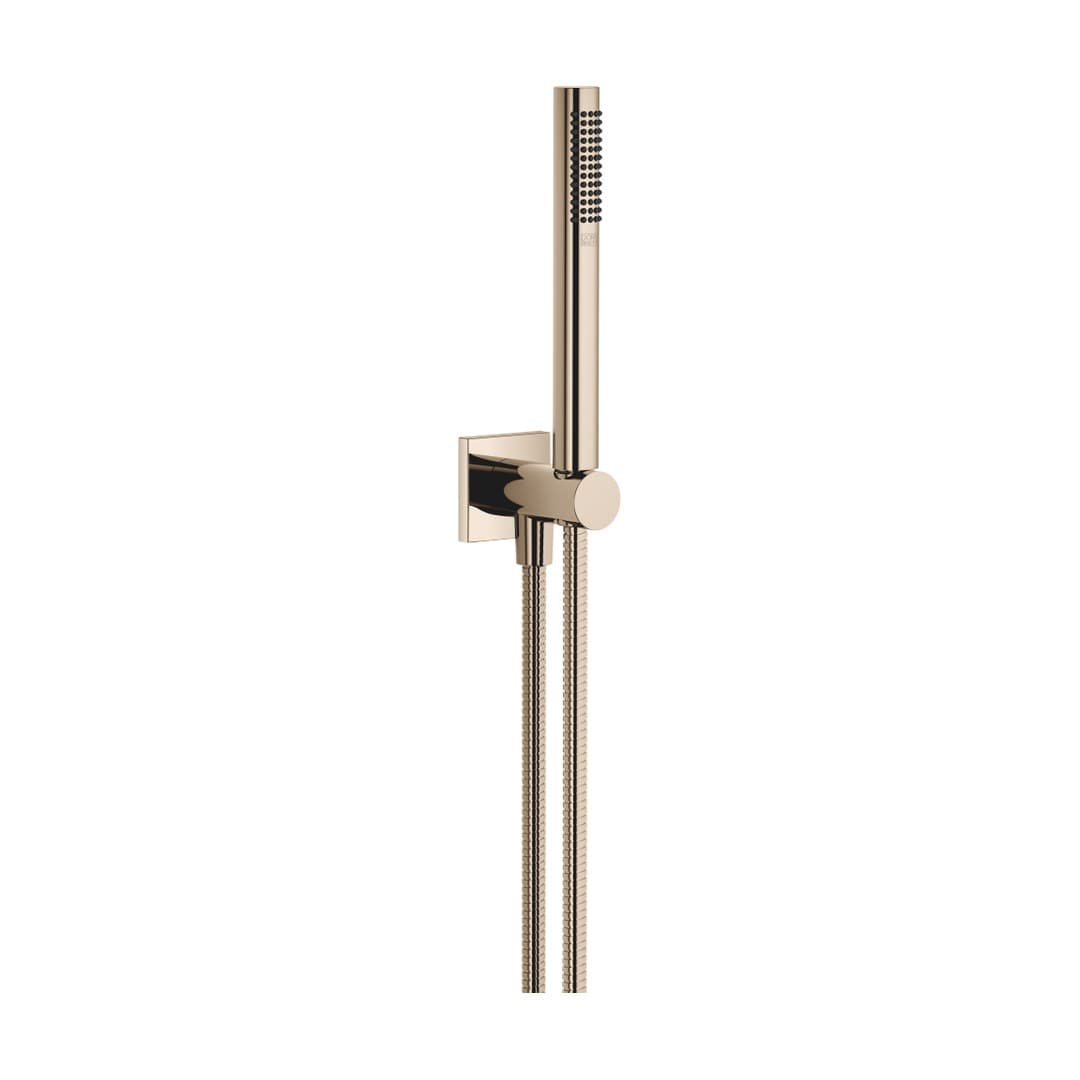 Dornbracht – Σετ Ντους – Hand shower set with integrated shower holder – Light Gold (PVD) (27812970-26)
