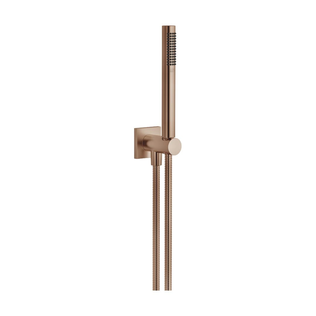 Dornbracht – Σετ Ντους – Hand shower set with integrated shower holder – Brushed Bronze (PVD) (27812970-42)