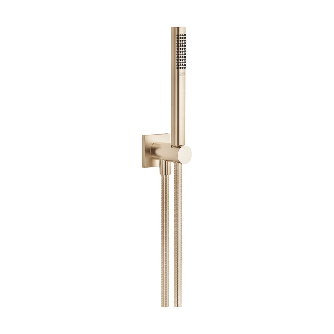 Dornbracht – Σετ Ντους – Hand shower set with integrated shower holder – Brushed Champagne (22kt Gold) (27812970-46)