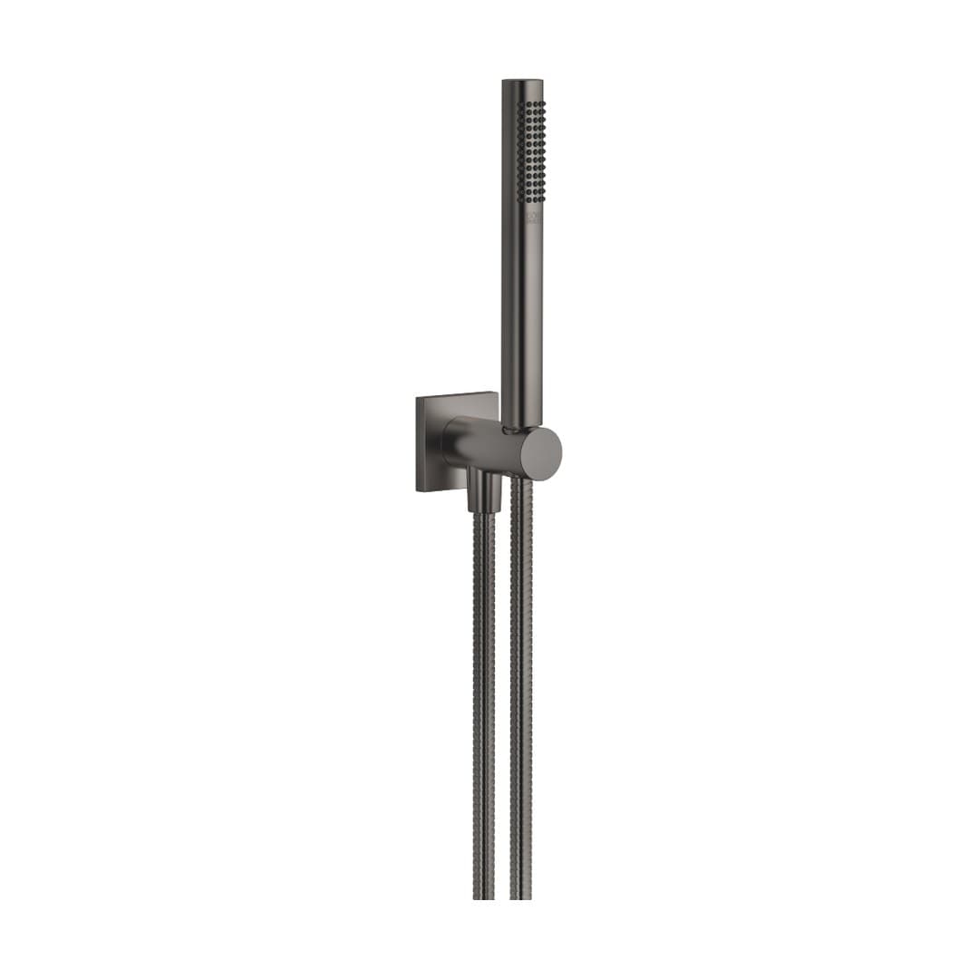 Dornbracht – Σετ Ντους – Hand shower set with integrated shower holder – Brushed Dark Platinum (27812970-99)