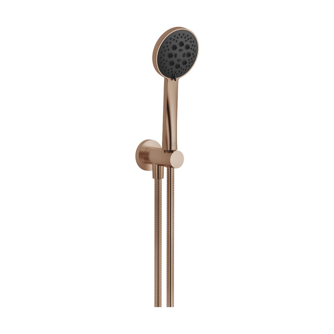 Dornbracht – Σετ Ντους – Hand shower set with integrated shower holder – Brushed Bronze (PVD) (27813660-42)