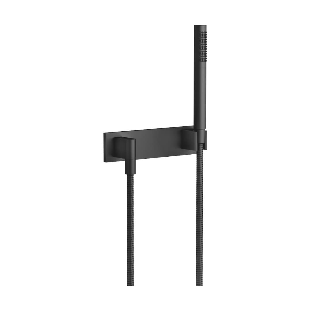 Dornbracht – Σετ Ντους – Hand shower set with cover plate – Matte Black (27818980-33)