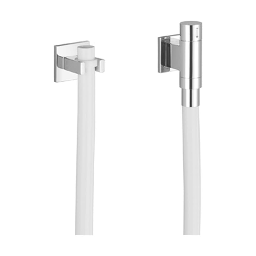 Dornbracht – Κεφαλή Ντους – WATER TUBE Kneipp wall elbow with hose holder with individual rosettes – Brushed Light Gold (PVD) (27821979-27)